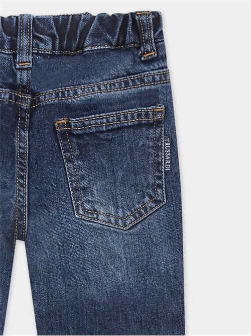 Jeans denim cinque tasche TRUSSARDI JEANS | TIP25101JE/YDD.BLUE_MED